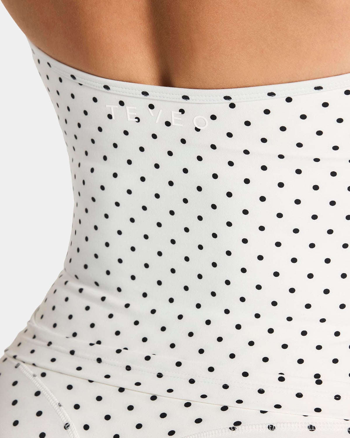 Caraco dos nu Allrounder « pois sur fond blanc »