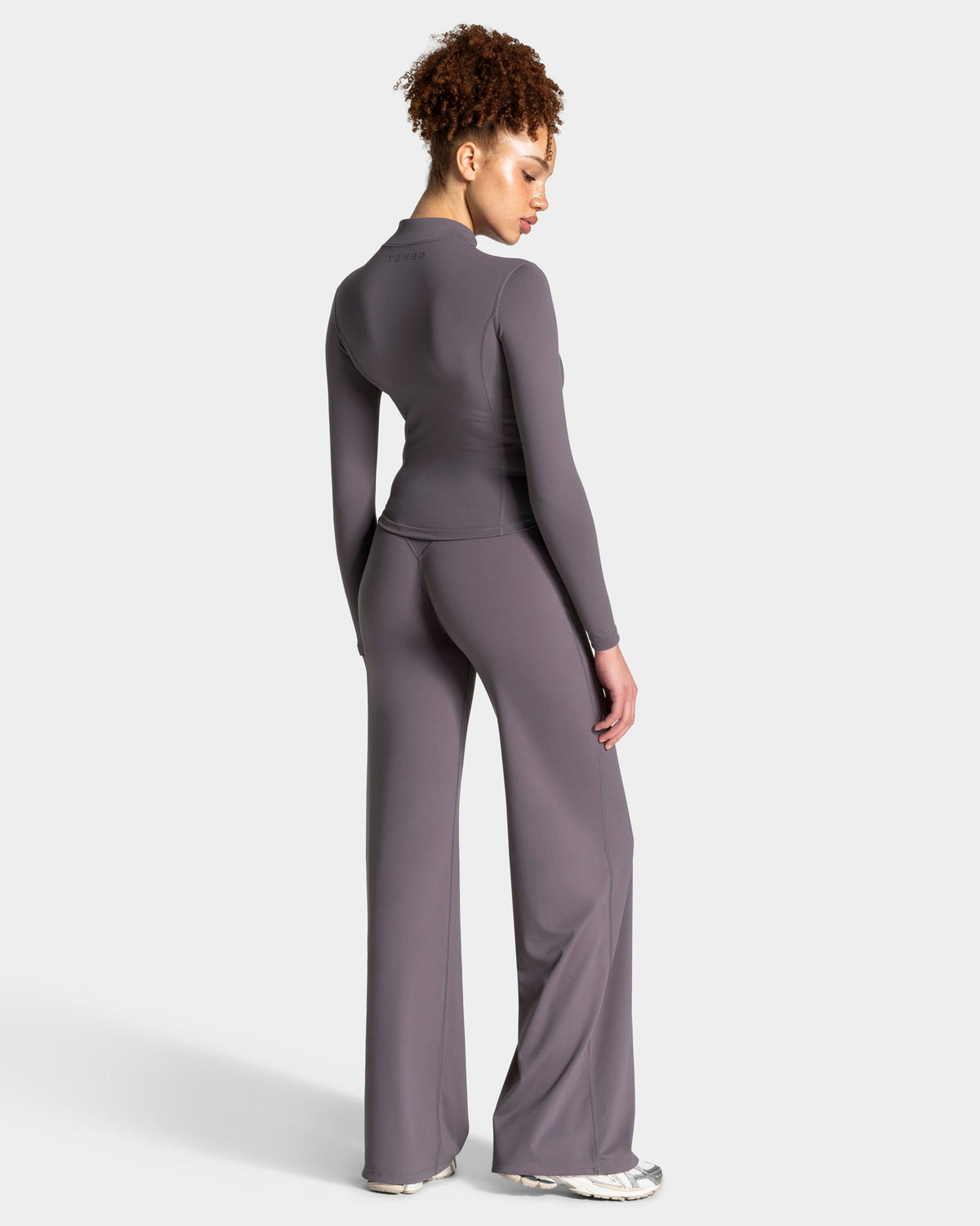 Veste de sport zippée sculptante Allrounder « graphite/dorée »
