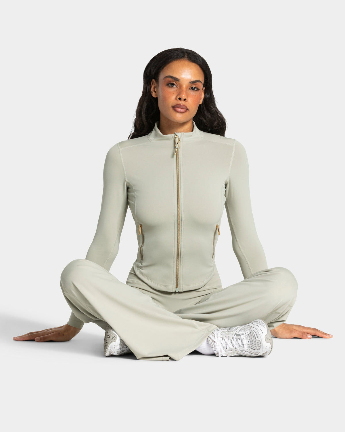 Legging évasé à coupe longue Allrounder « pistache »