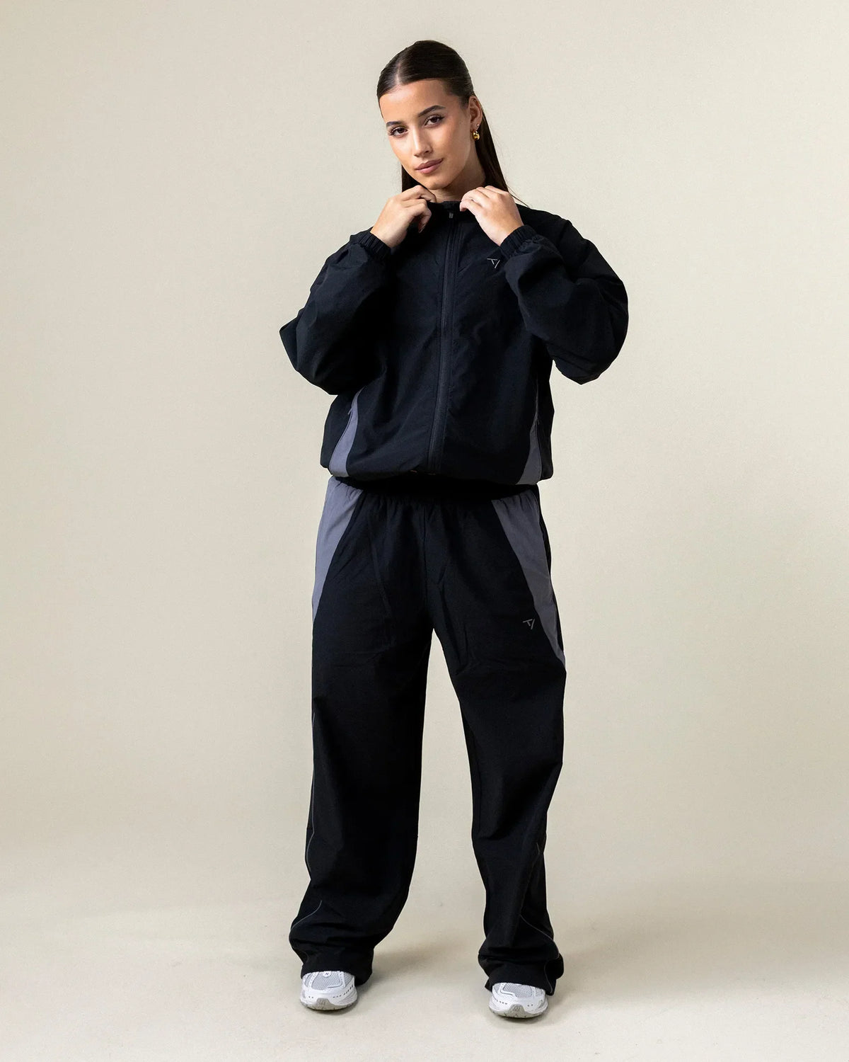 Veste de sport zippée Track « noir »