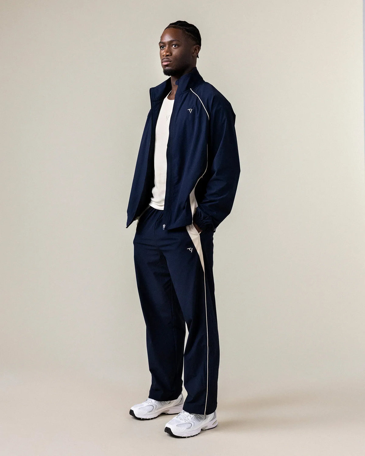 Pantalon à jambe droite Track « Midnight »