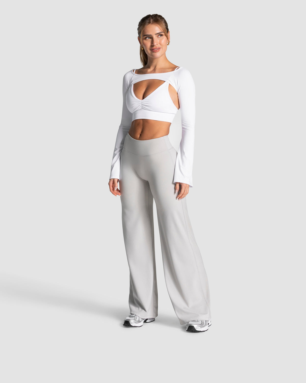 Pantalon Straight Leg Scrunch Charming Pro « Moon »