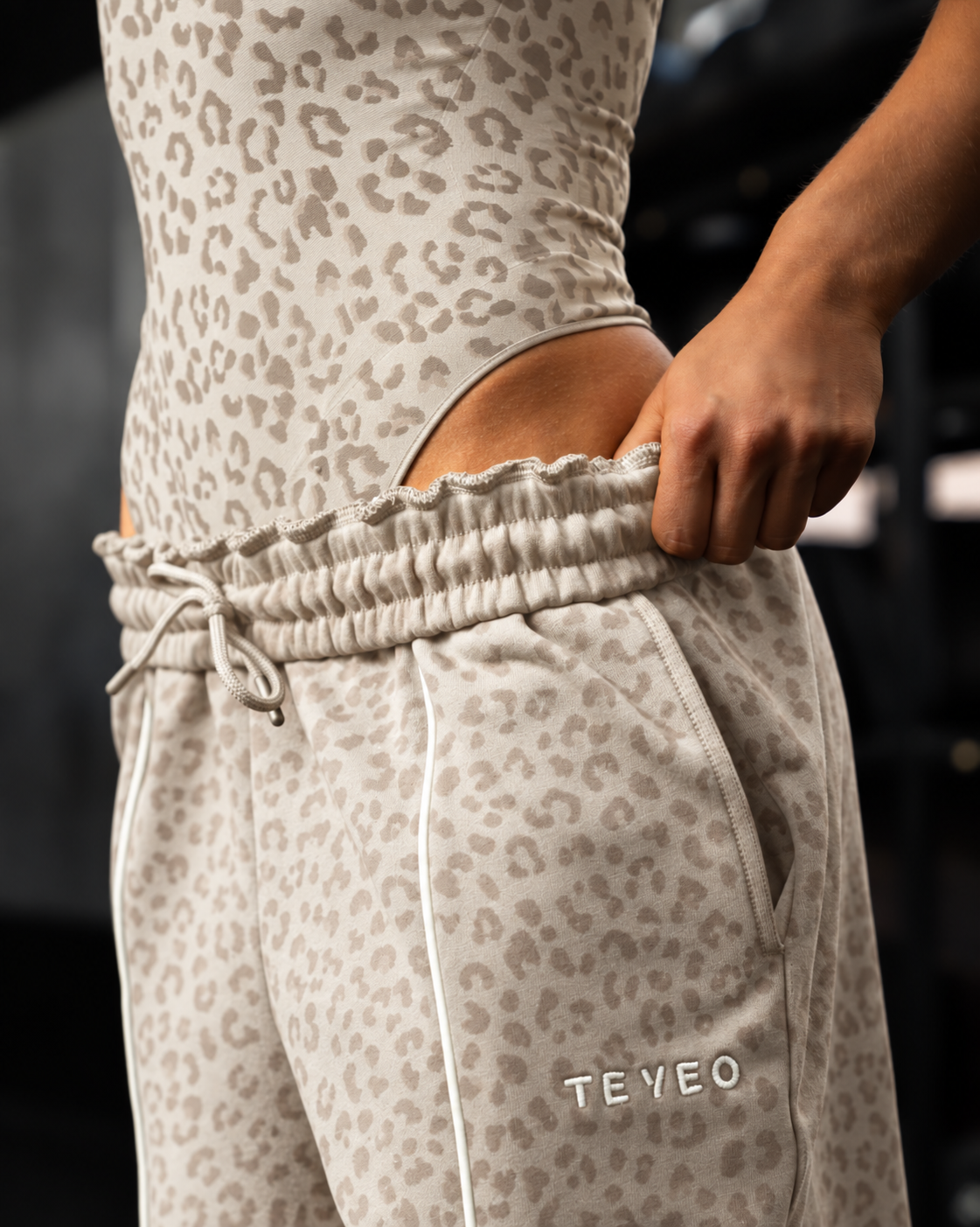 Body Contrastline « Léopard Cream »