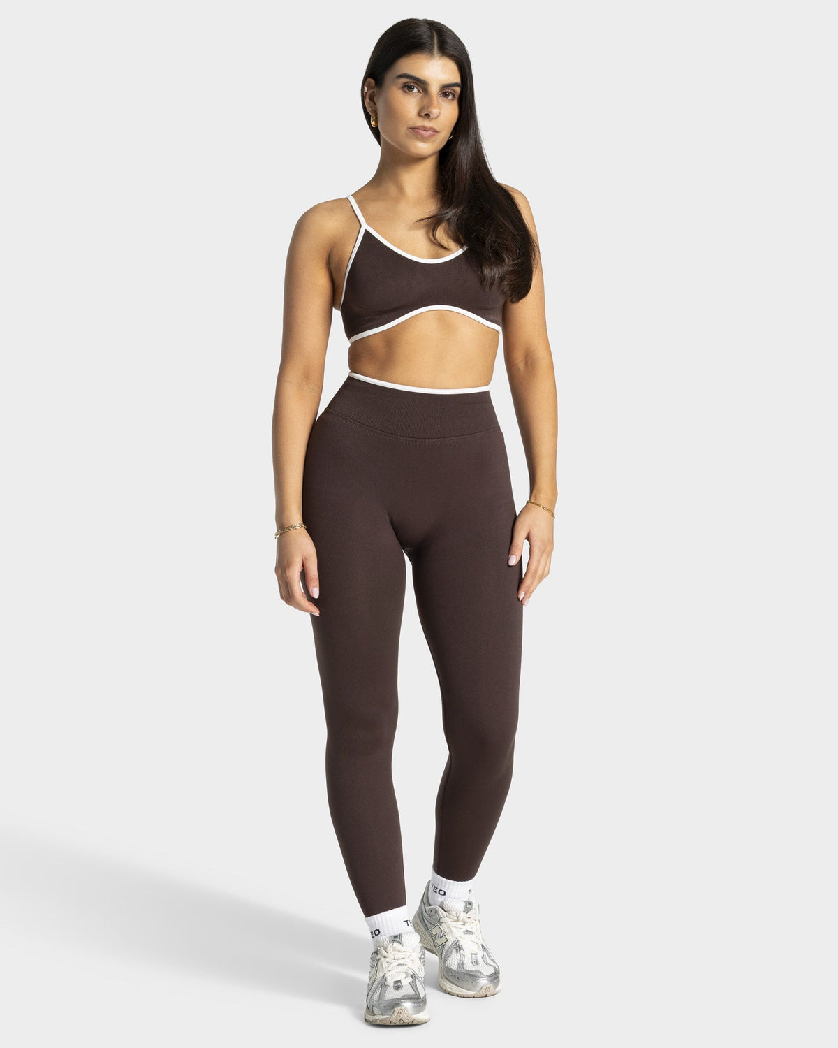 Legging Contrastline « Espresso »