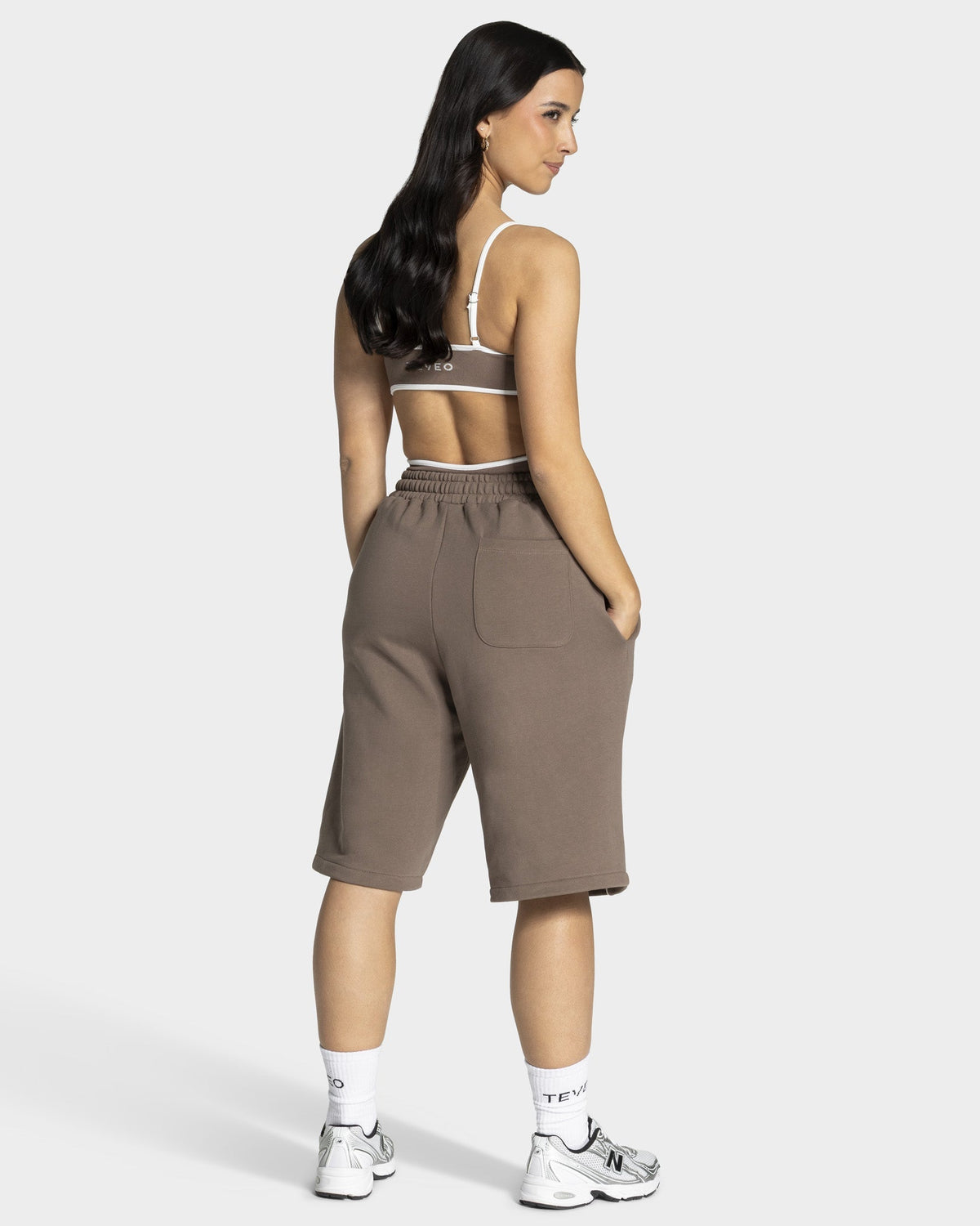 Jort oversize Contrastline « moka »
