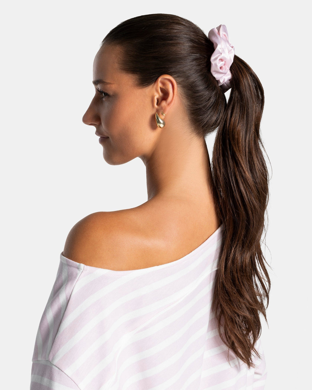 Paire de chouchous Contrastline « Stripe - Blossom »