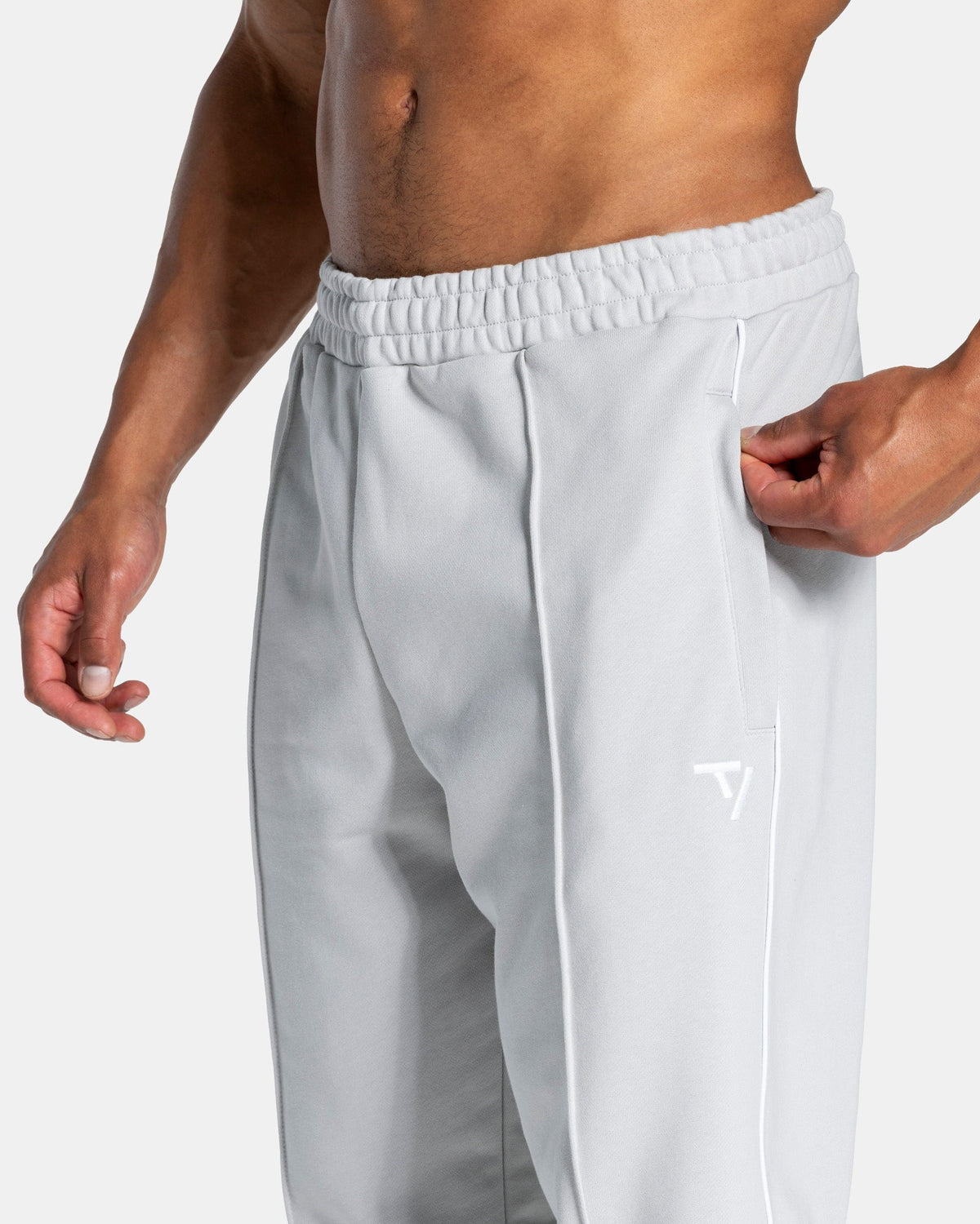 Pantalon de jogging Straight Leg Contrastline « Moon »