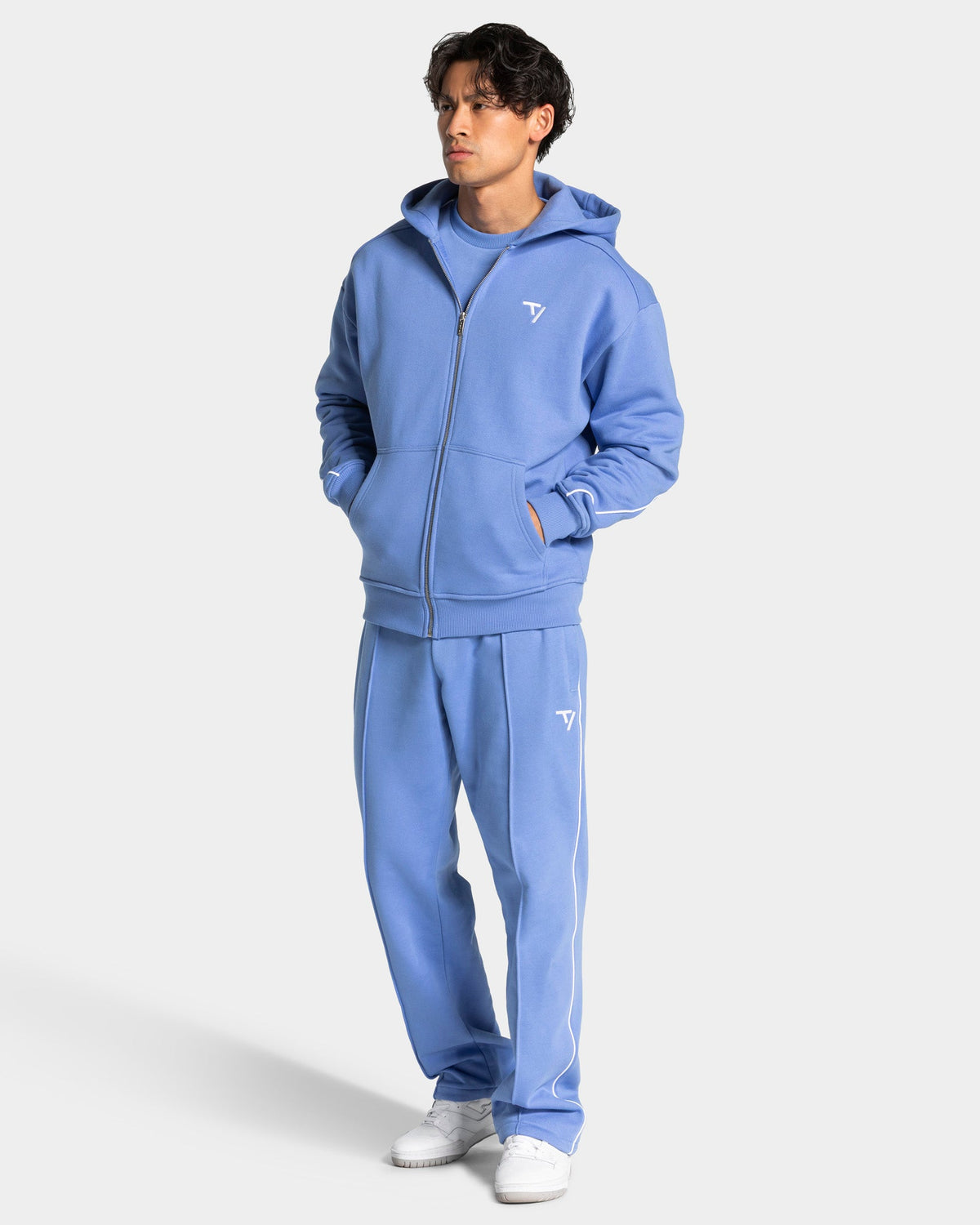 Veste de sport zippée Contrastline « Azure »