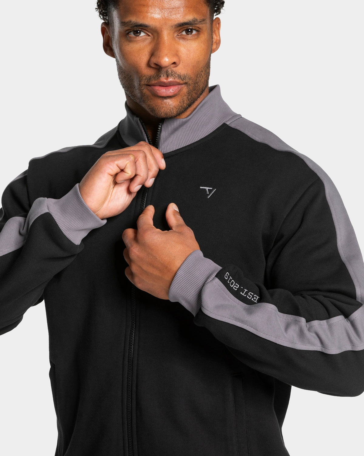 Veste de sport zippée Football « Noir »