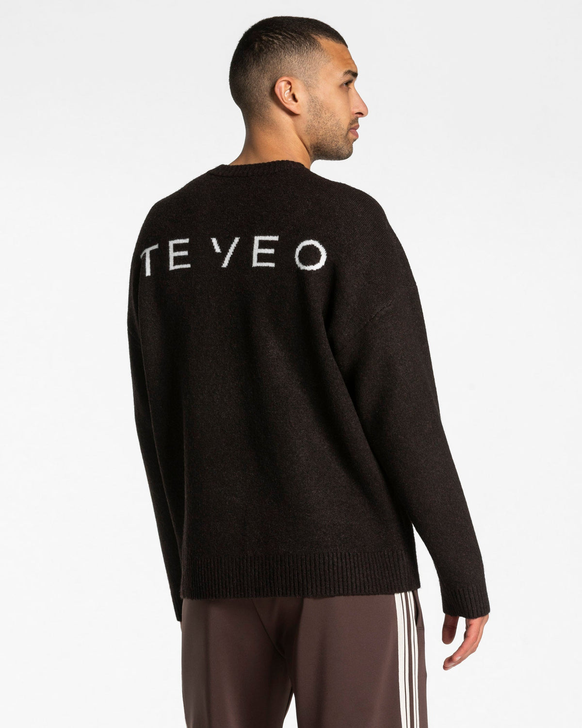 Sweat-shirt Knit « Dark Chocolate »