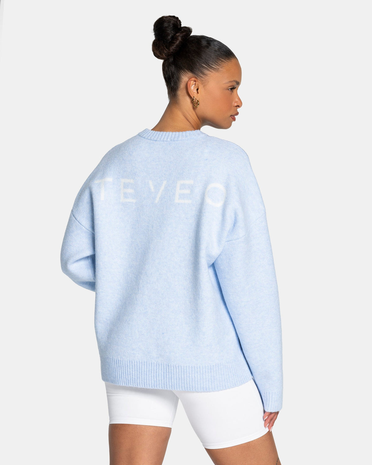 Sweat-shirt Knit « Bleu layette »