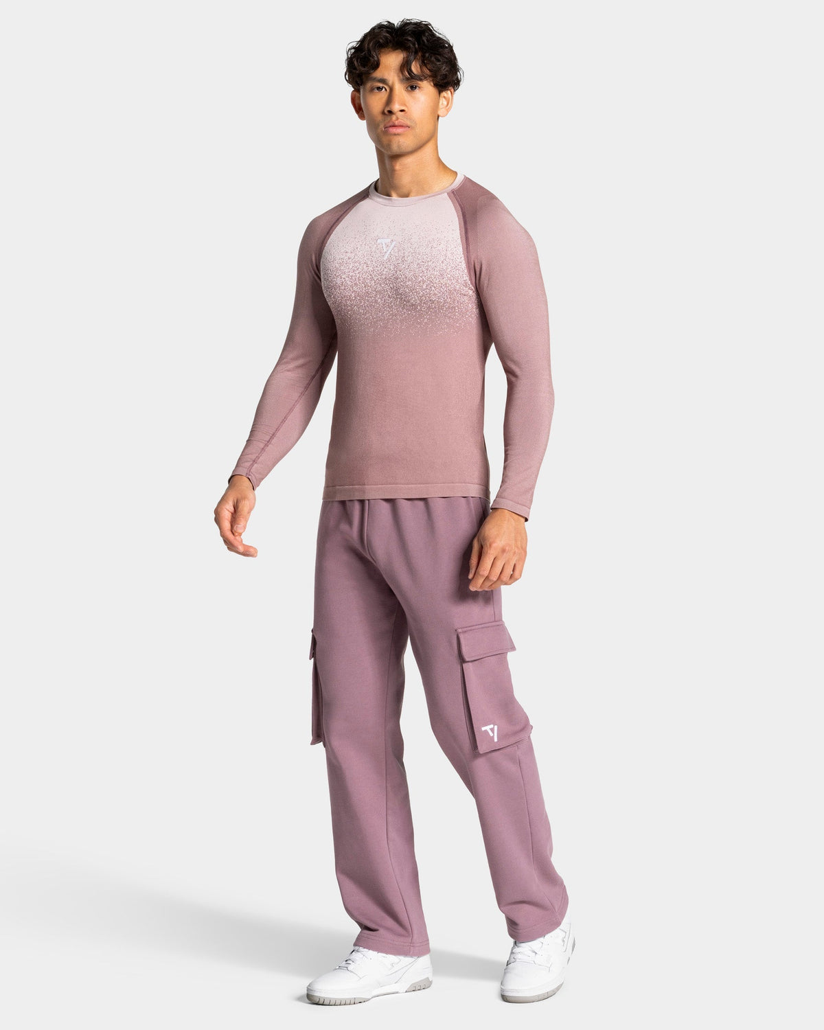 Haut à manches longues sans coutures Lift « Mauve »