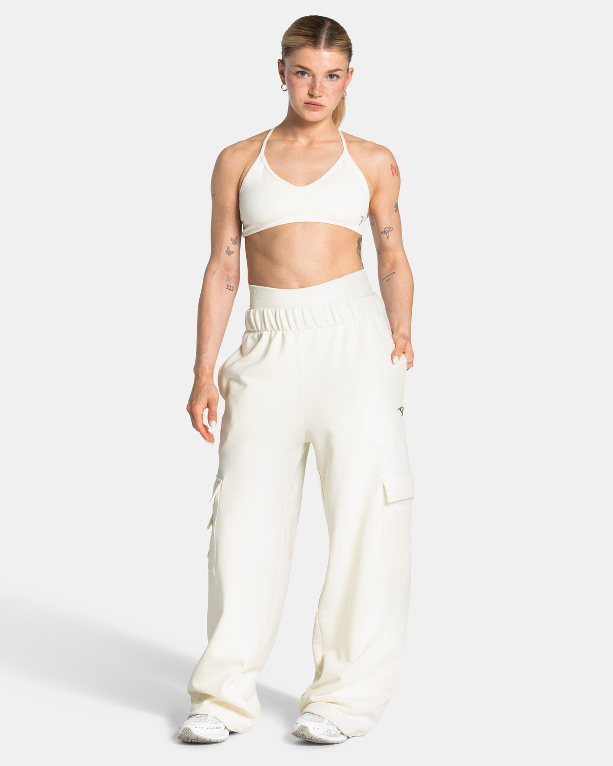 Pantalon de jogging cargo jambe large Lift « Cloud »