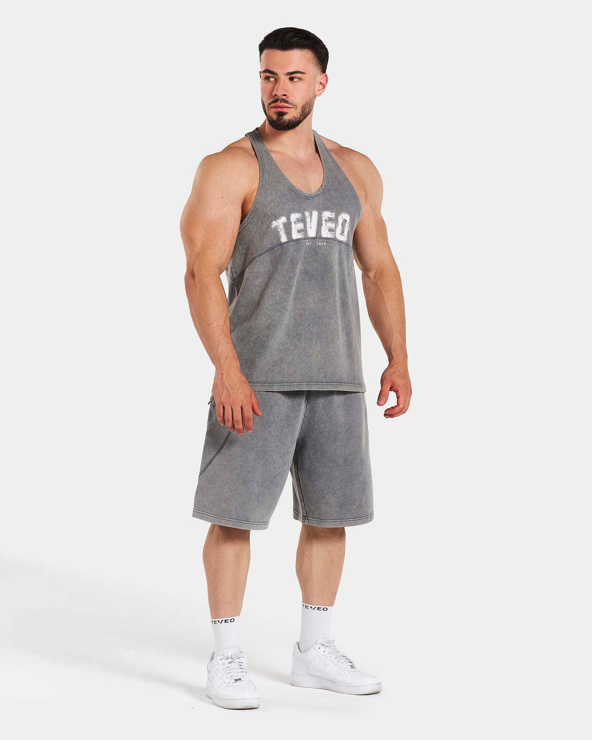 Short oversize Legacy Lifting « Acid Grey »