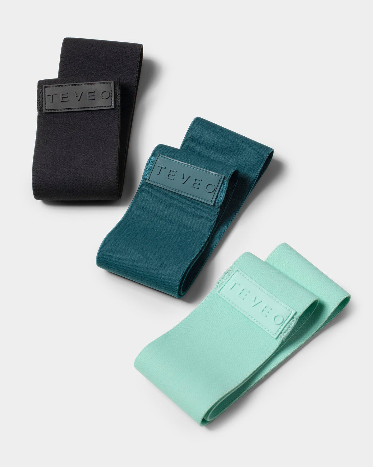 Bande de résistance Lift (lot de 3) « menthe/noir/bleu sarcelle »