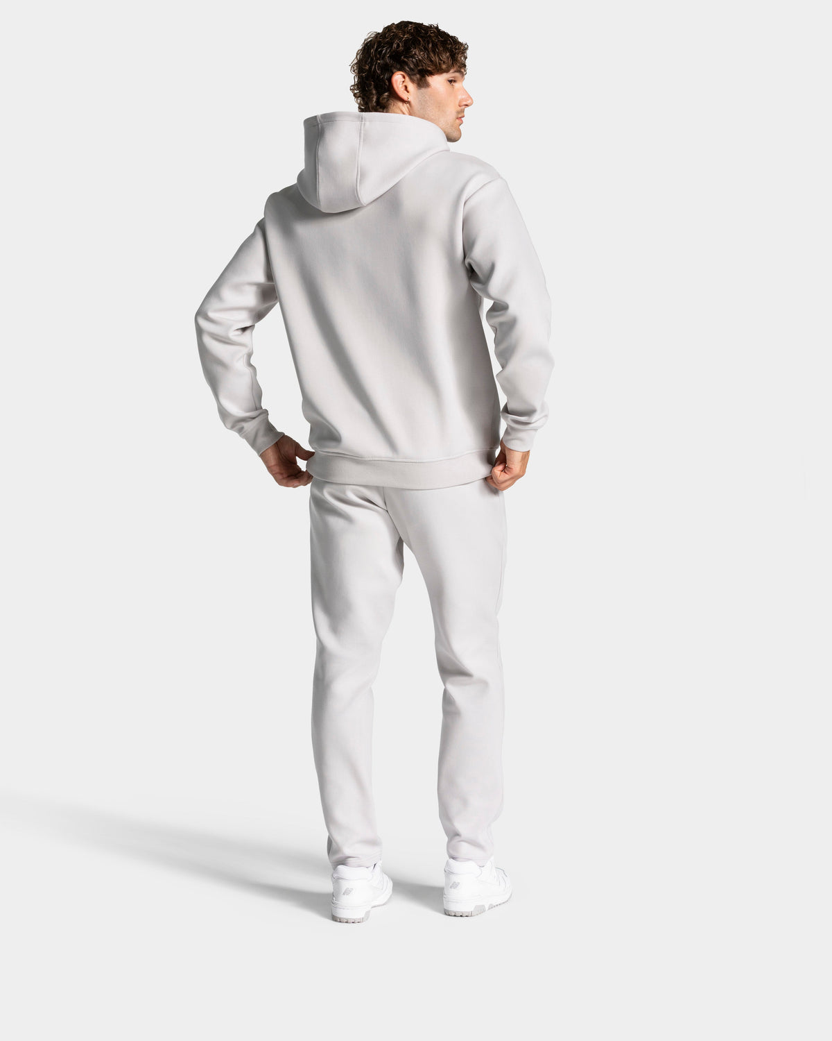 Sweat à capuche zippé Prime « Silver »
