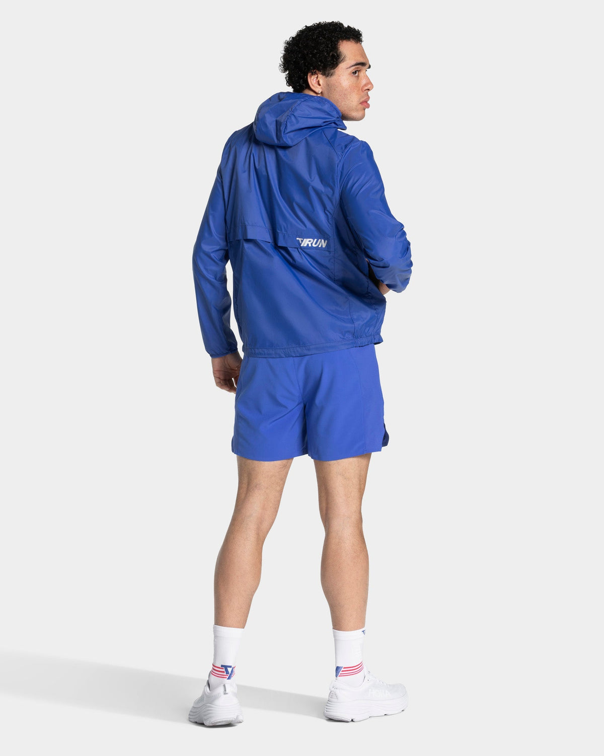 Veste de sport zippée et légère RUN « Bleu roi »