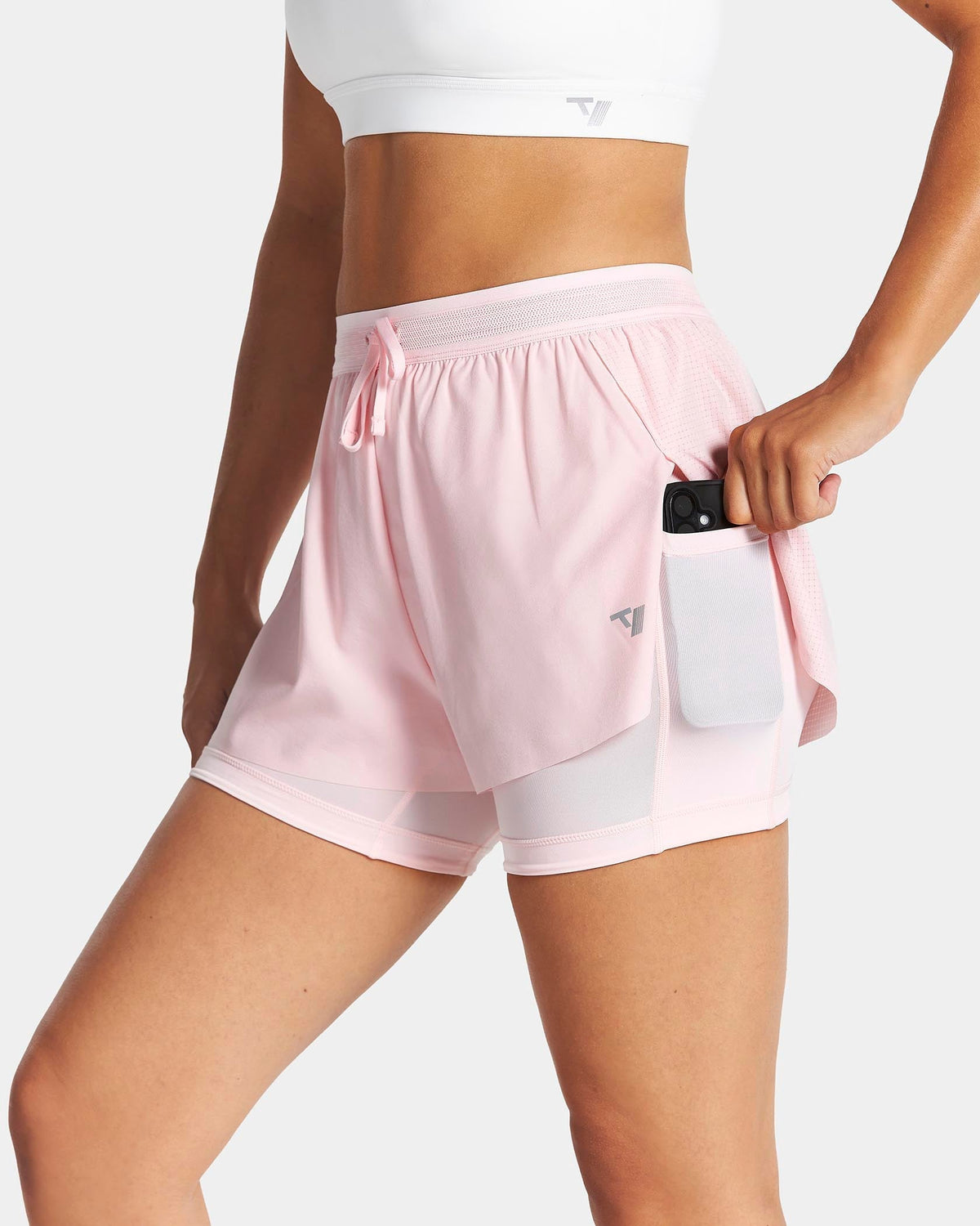 Short 2-en-1 RUN 5 pouces « Blossom »
