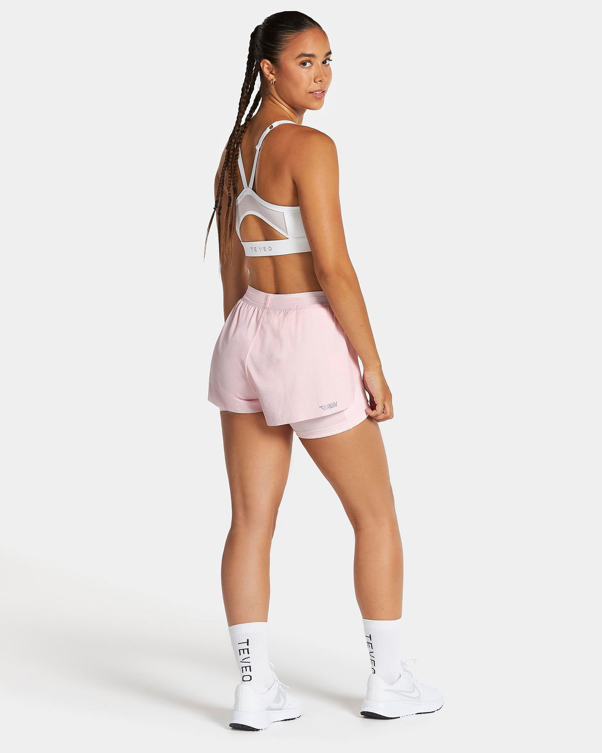 Short 2-en-1 RUN 5 pouces « Blossom »