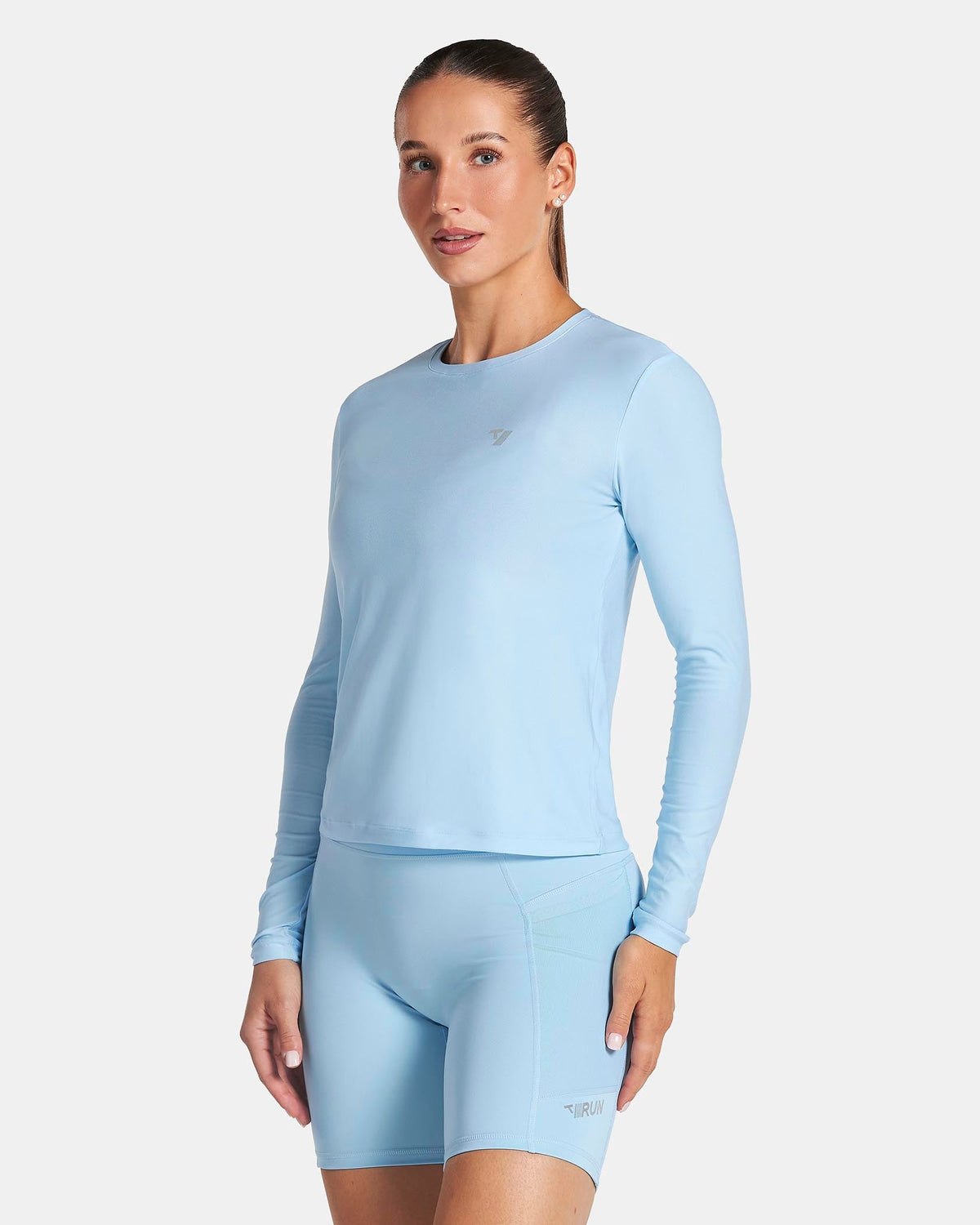 Haut à manches longues RUN « Ice Blue »