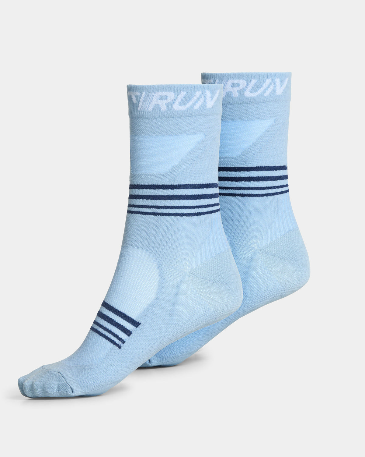 Chaussettes Performance RUN (2 paires) « Ice Blue - blanc »