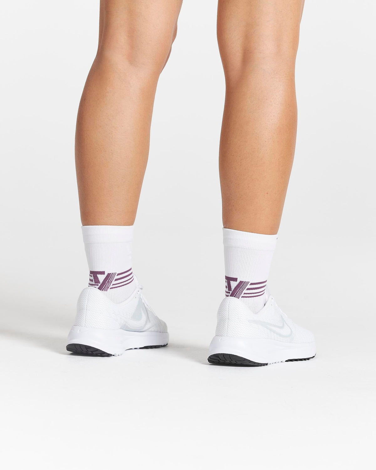 Chaussettes Performance RUN (2 paires) « blanc - Dusty Purple »