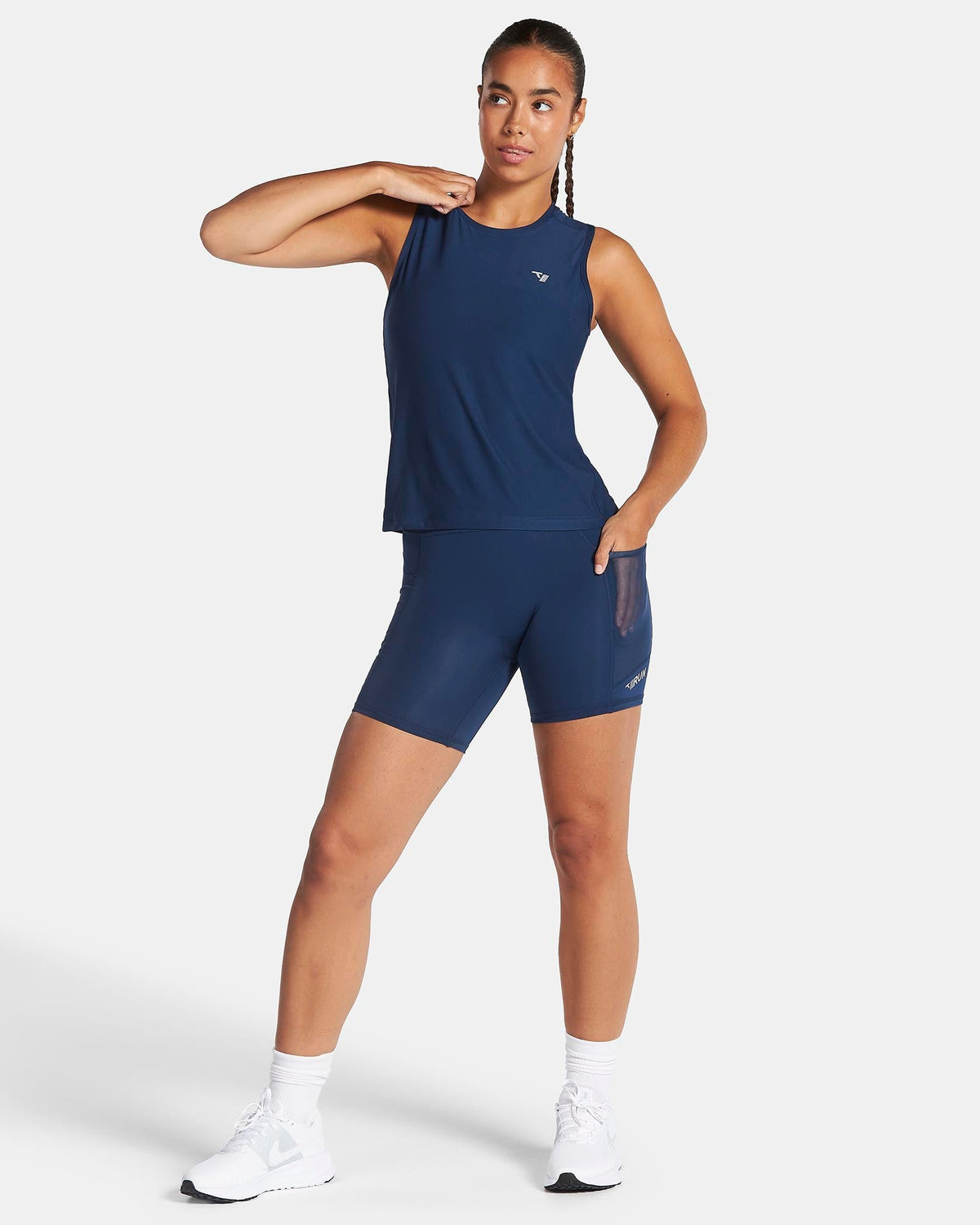 Short RUN « bleu foncé »