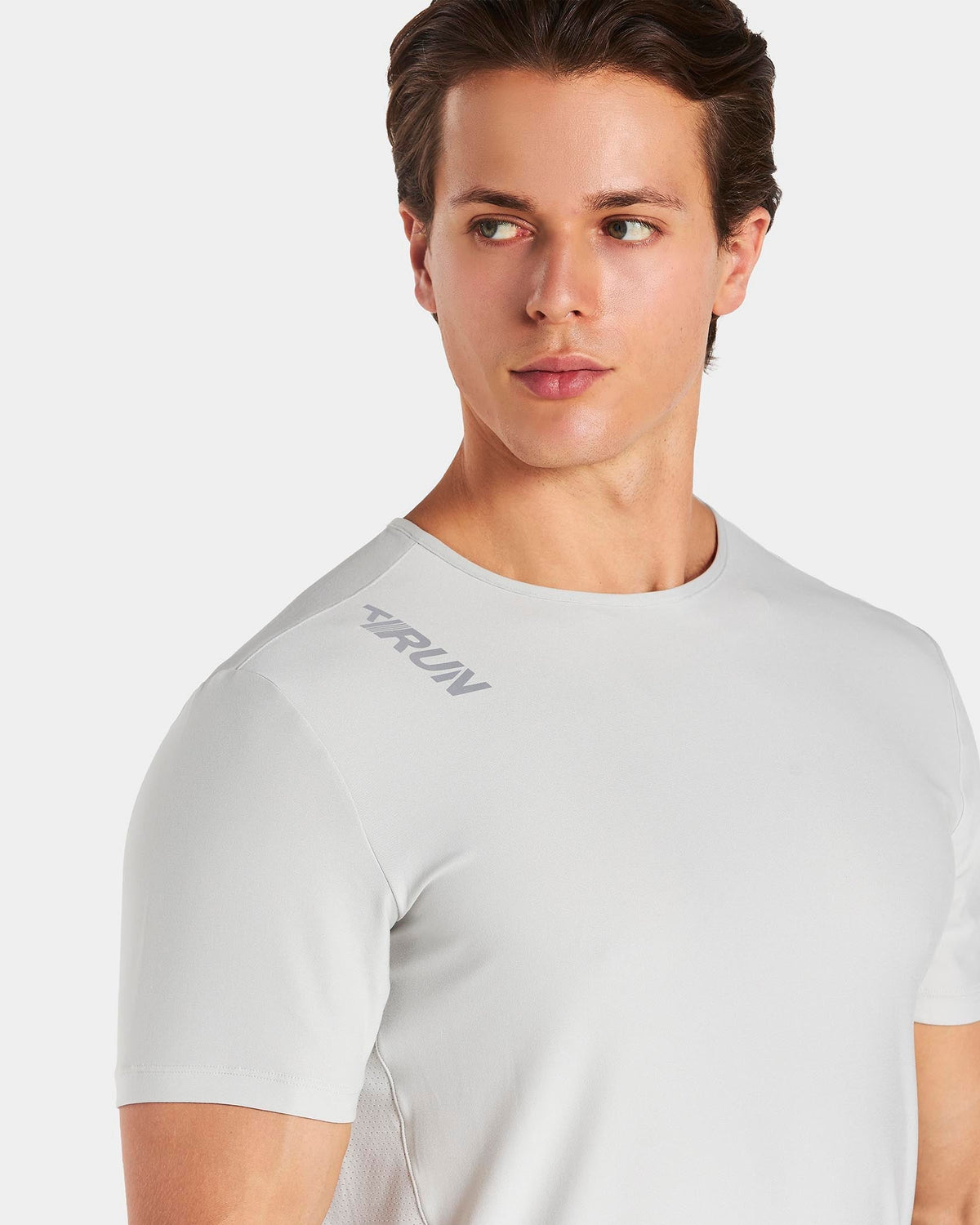 T-shirt RUN « gris clair »