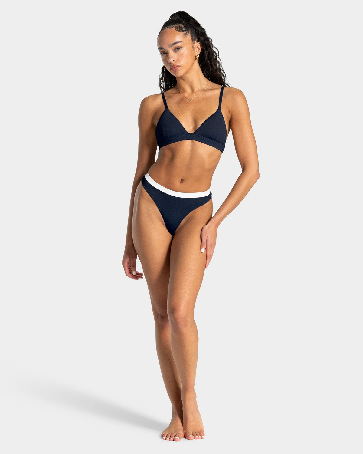 Brassière côtelée Soft « Midnight »