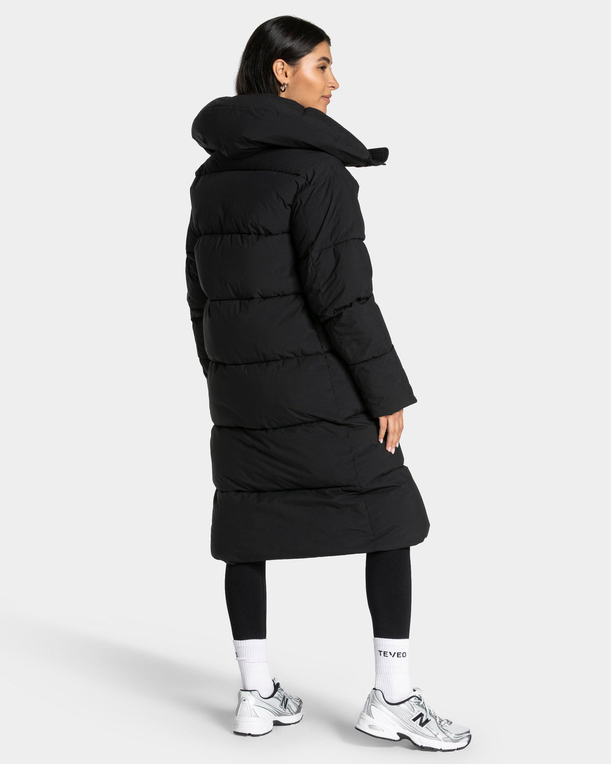 Doudoune longue Studio « noir »