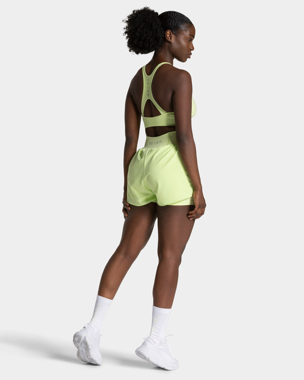 Chaussettes END Running (lot de 2) « blanc - Limelight »