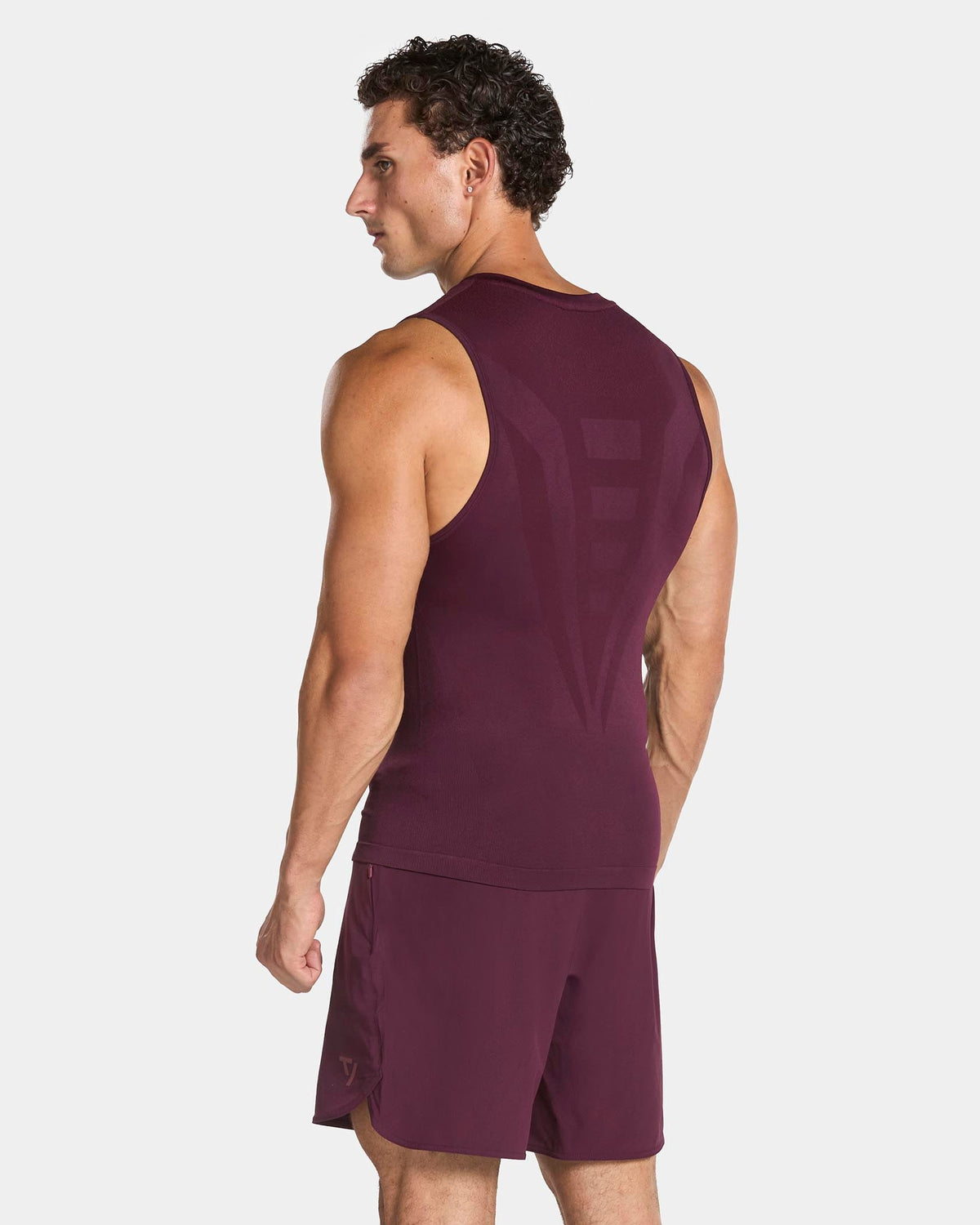 Débardeur moulant Training « Merlot »