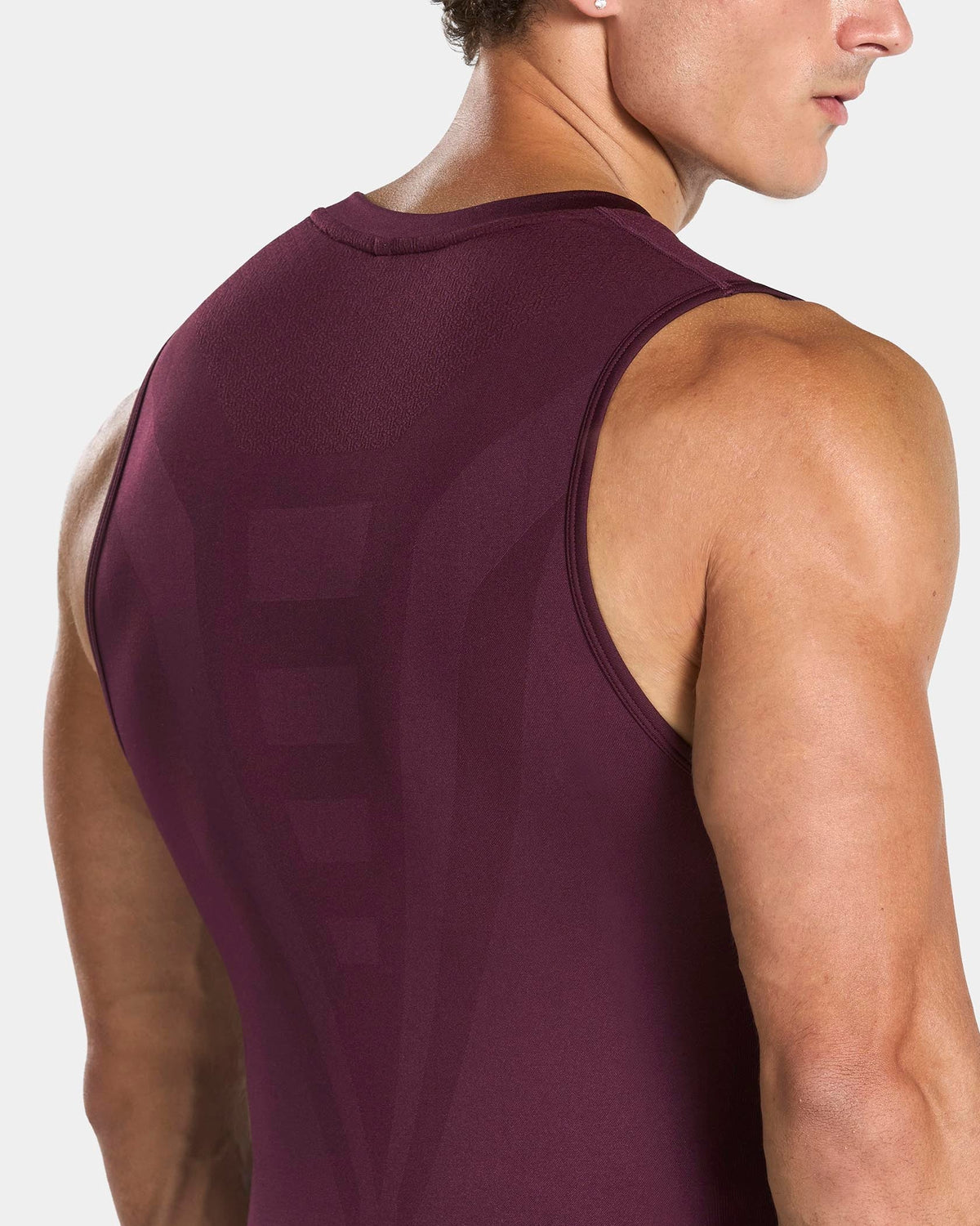 Débardeur moulant Training « Merlot »