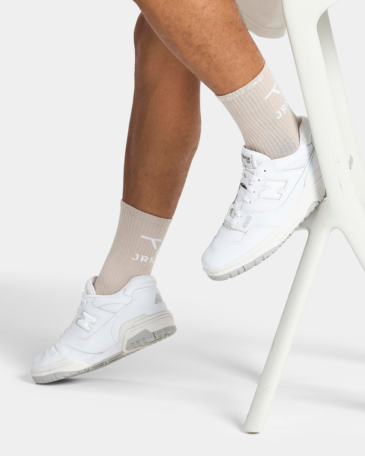 Chaussettes Training (2 paires) « Cream »