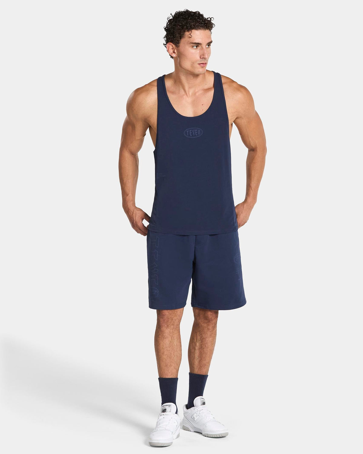 Chaussettes Training (2 paires) « Bleu foncé »