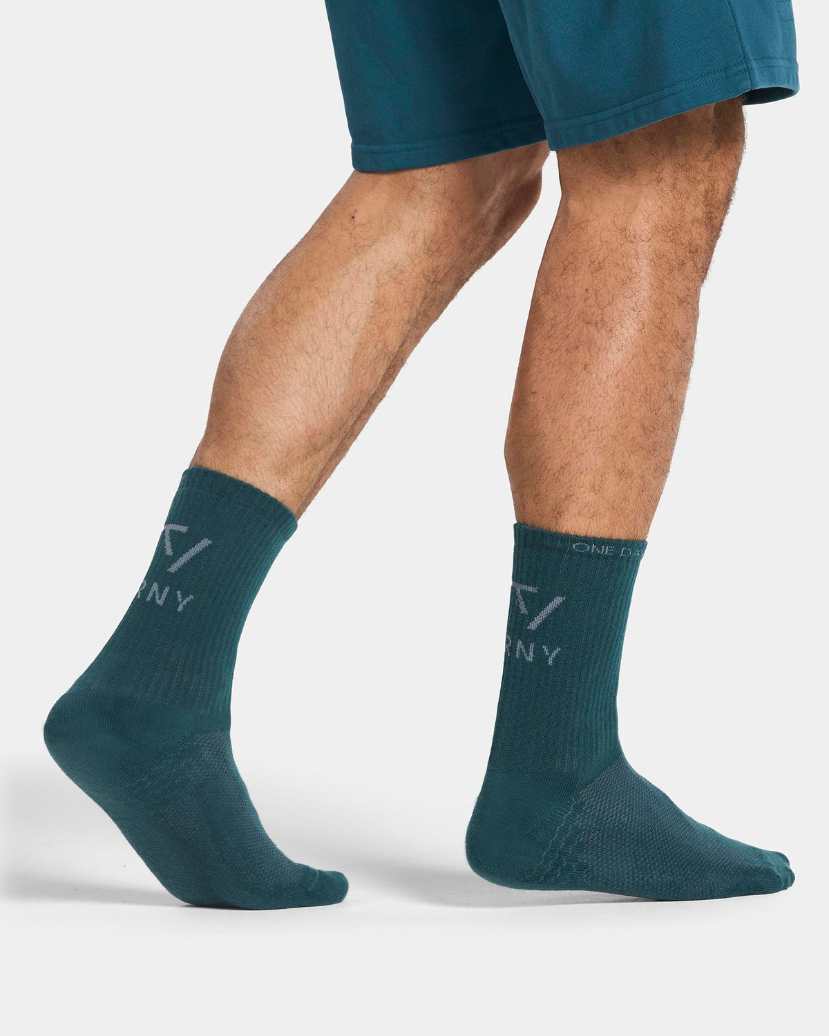 Chaussettes Training (2 paires) « Bleu sarcelle »