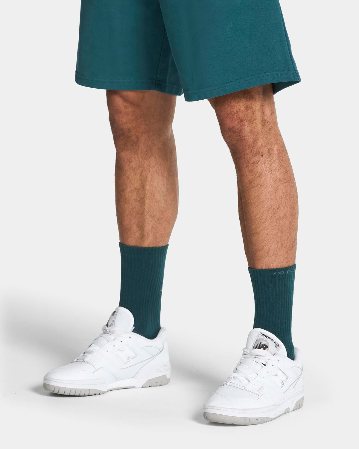 Chaussettes Training (2 paires) « Bleu sarcelle »