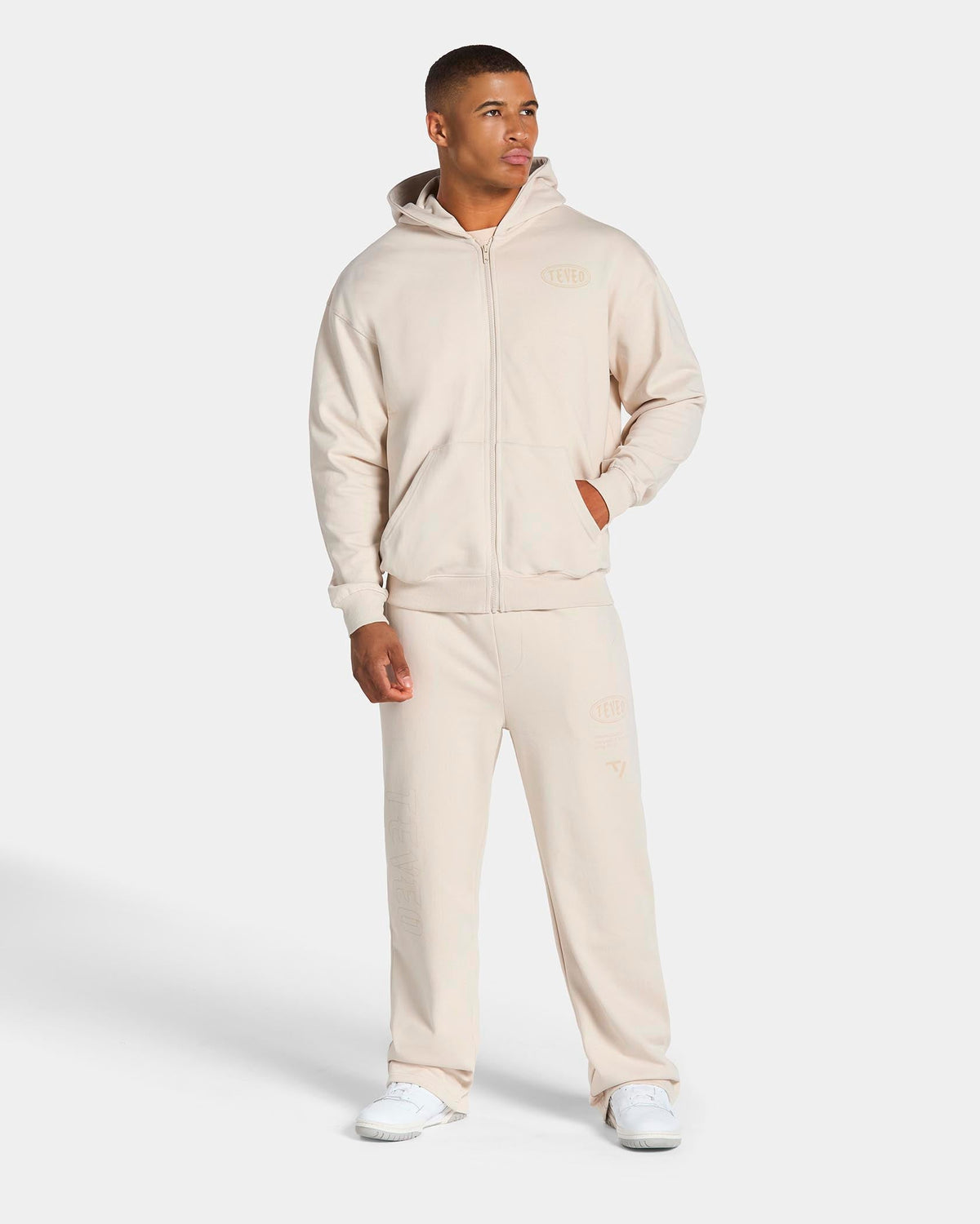 Pantalon de jogging Straight Leg Training « Cream »