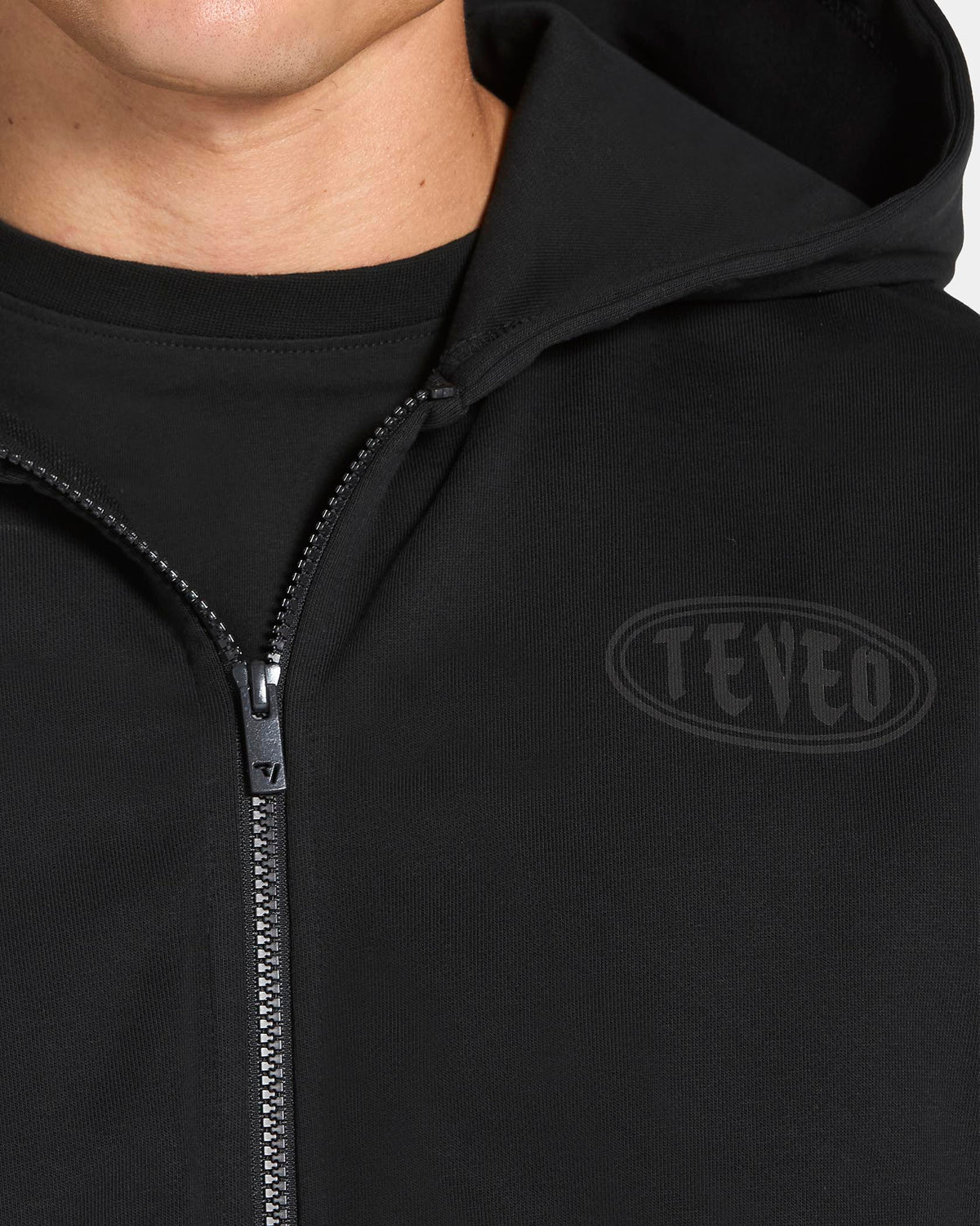 Sweat à capuche zippé Training « Noir »