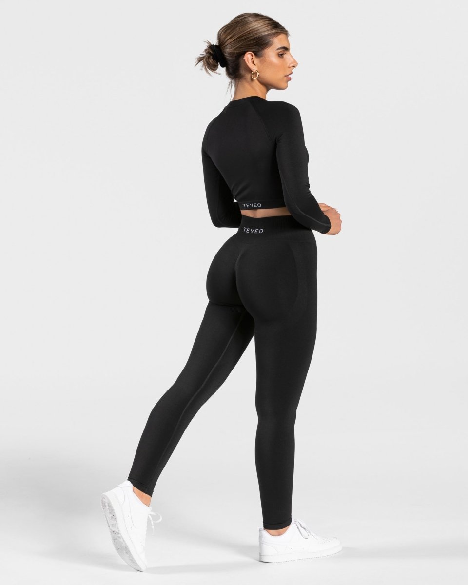 Legging Charming Scrunch « noir »