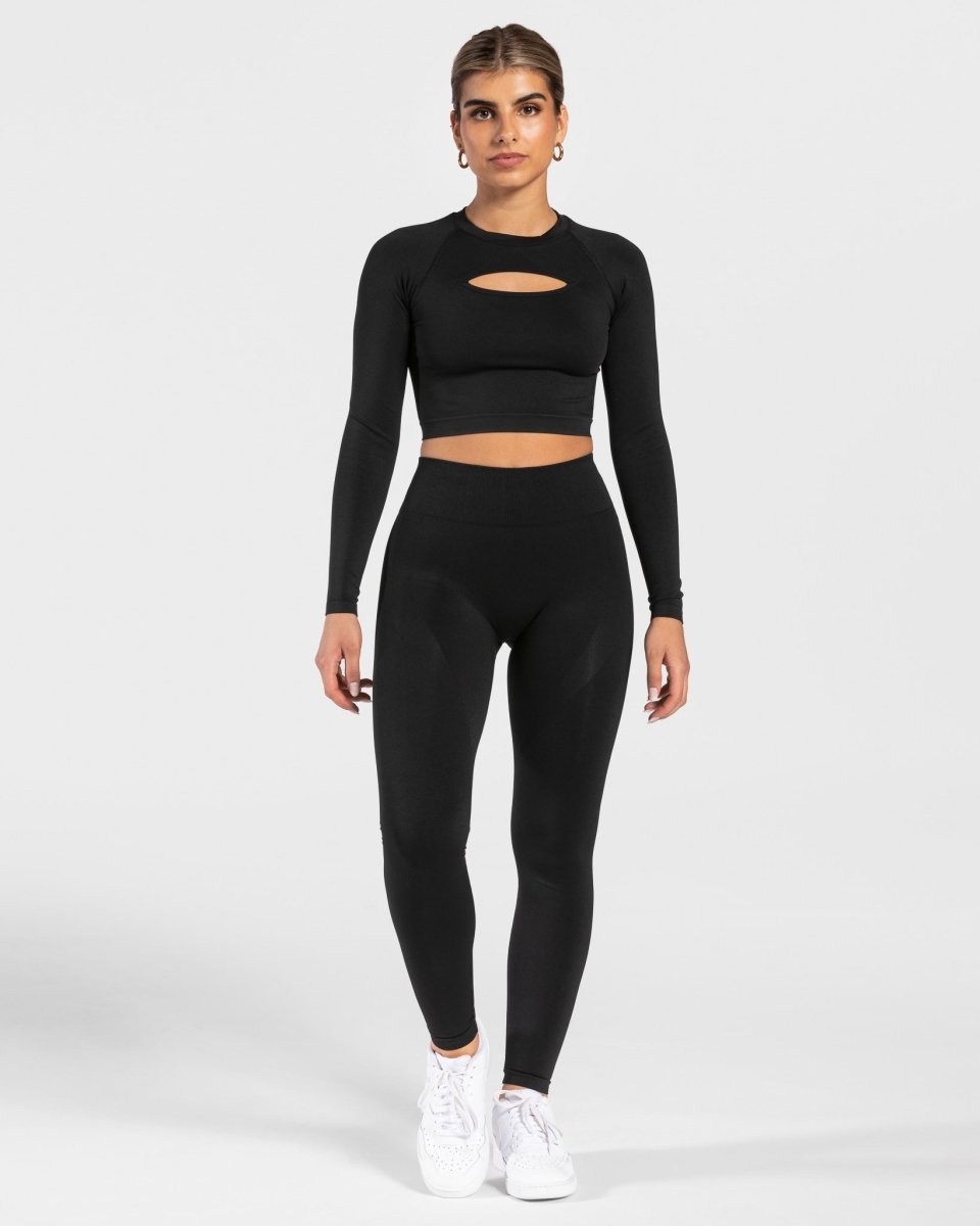 Legging Charming Scrunch « noir »