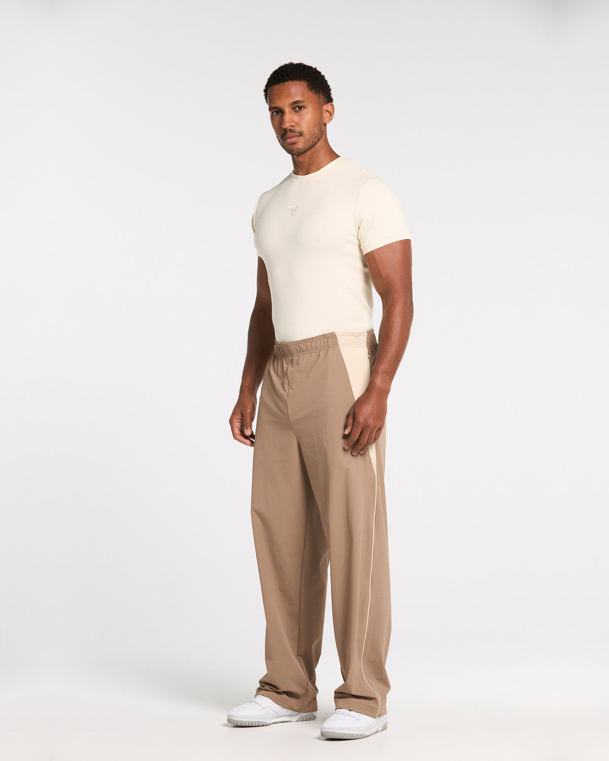 T-shirt côtelé Workout « Off White »
