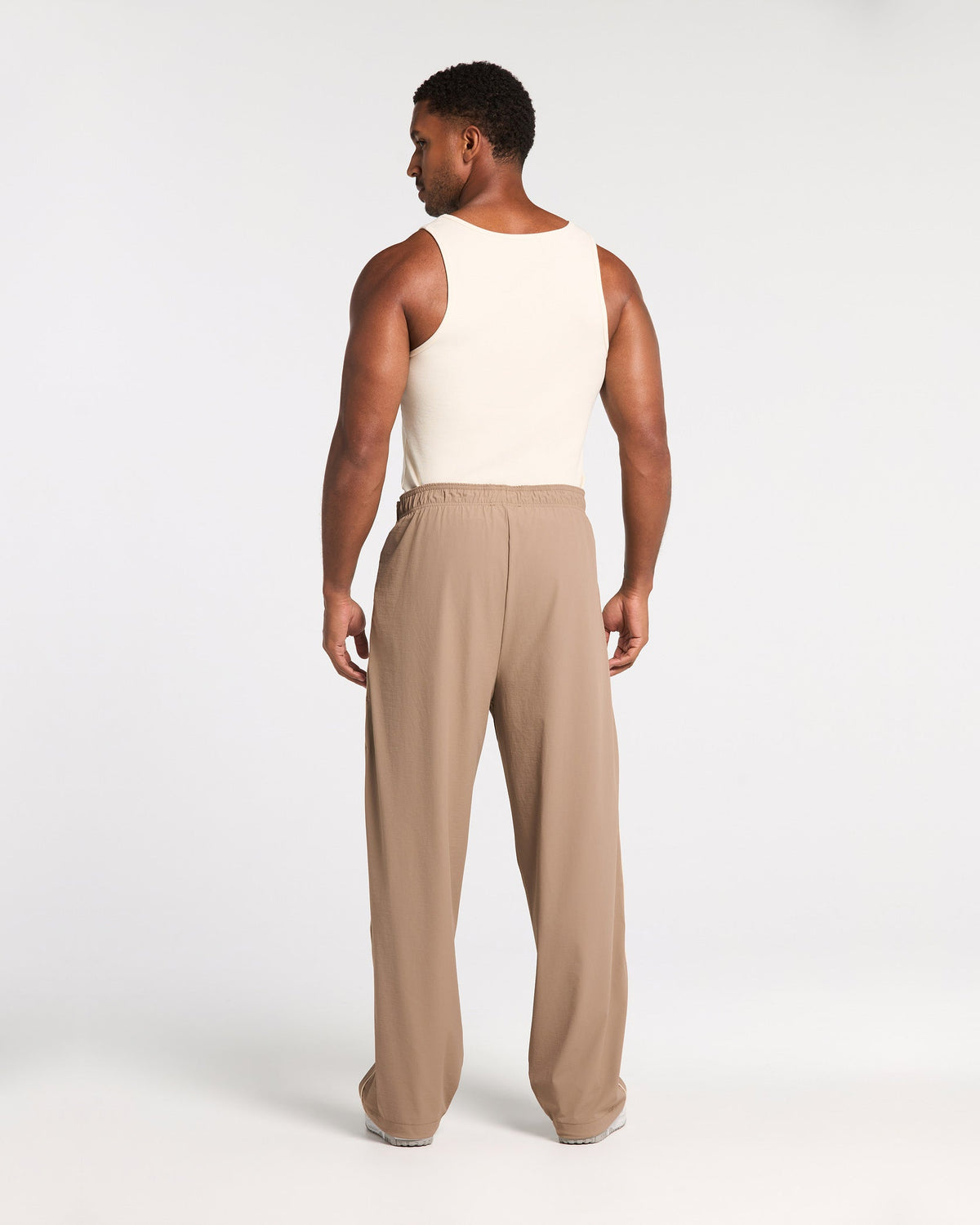 Débardeur côtelé Workout « Off White »
